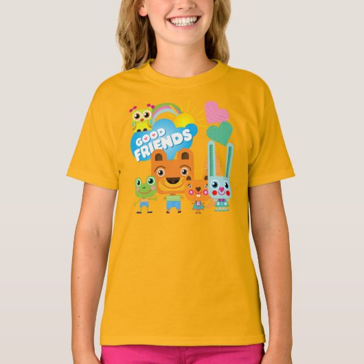 De Goede Vrienden van dieren T-shirt (Voorkant)