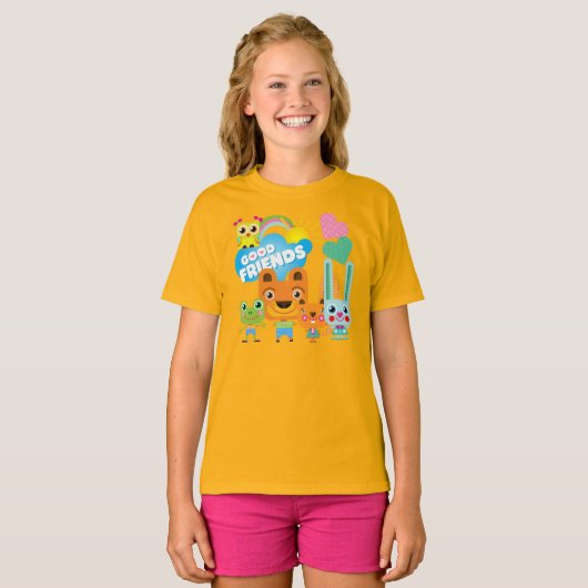 De Goede Vrienden van dieren T-shirt (Voorkant volledig)
