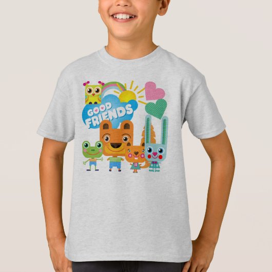 De Goede Vrienden van dieren T-shirt (Voorkant)