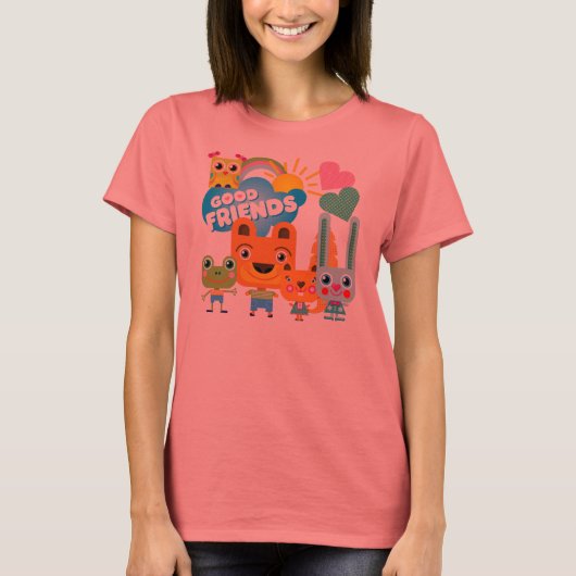 De Goede Vrienden van dieren T-shirt (Voorkant)