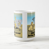 De goede vriendschappen is beter dan broederschap koffiemok (Center)