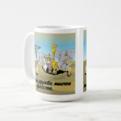 De goede vriendschappen is beter dan broederschap koffiemok (Voorkant links)