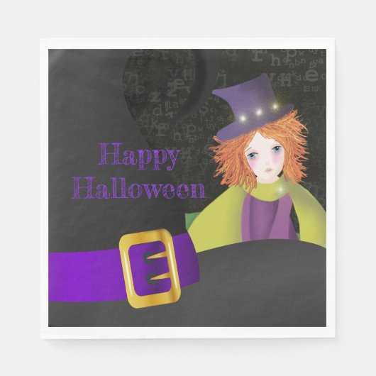 De Goede Witch en haar Pet Servet (Voorkant)