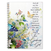 De goedheid van God Notitieboek (Voorkant)