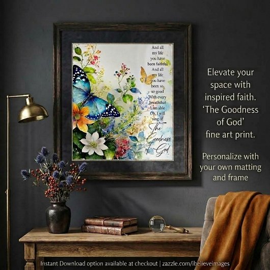 De goedheid van God Poster
