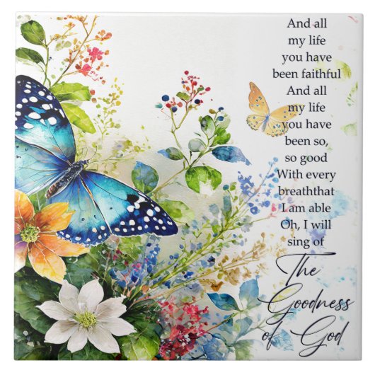 De goedheid van God Tegeltje (Voorkant)