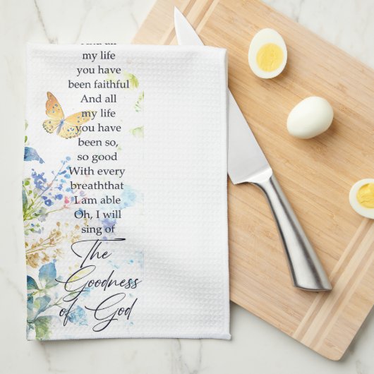 De goedheid van God Theedoek (Quarter Fold)