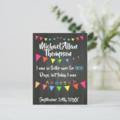 De goedkeuring van bevordert de Partij van Uitnodiging Briefkaart (Staand voorkant)