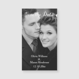 De goedkope Foto sparen de Magnet van de Datum