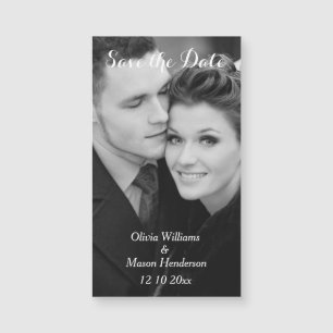 De goedkope Foto sparen de Magnet van de Datum