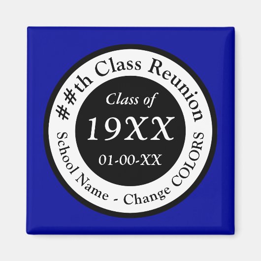 De goedkope ideeën van de klassenreünie begunstige magneet (Voorkant)