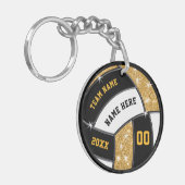 De goedkope Ideeën van de Volleybal van de Grootba Sleutelhanger (Voorkant Links)