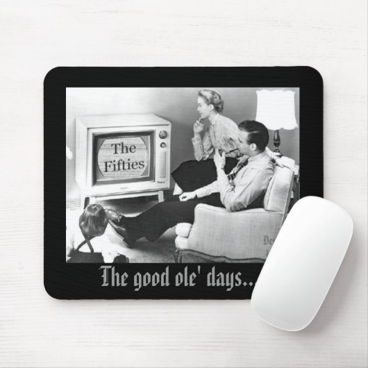 De goeie ole dagen... muismat (Met muis)