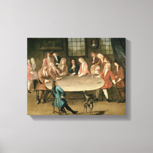 De gokkers canvas afdruk