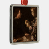 De gokkers metalen ornament (Rechts)