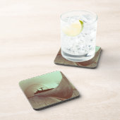 De Gokstad-beug (hout) Drankjes Onderzetter (Rechterzijde)