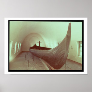 De Gokstad-beug (hout) Poster