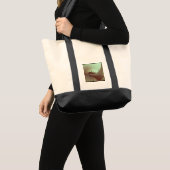 De Gokstad-beug (hout) Tote Bag (Voorkant (product))