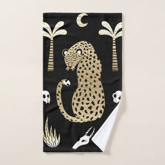 De Gold Cheetah Bad Handdoek (Handdoek)