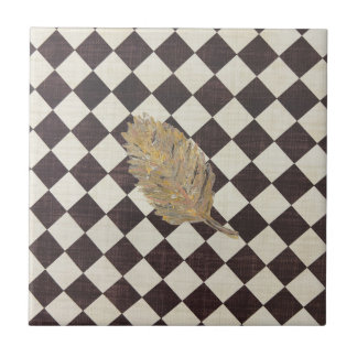 De Gold Leaf Diamond-Tegel Tegeltje