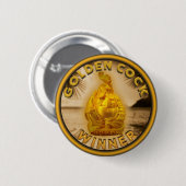 DE GOLDEN BAGAAAAK RONDE BUTTON 5,7 CM (Voorkant /achterkant)