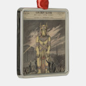 De Golden Calf Metalen Ornament (Rechts)