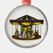 De Golden Carousel Metalen Ornament (Voorkant)