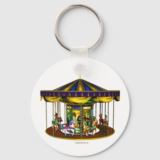 De Golden CarrouselSleutelhanger Sleutelhanger (Voorkant)