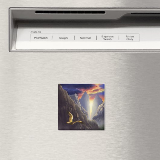 De Golden Crane vliegt Magnet (Insitu (Vaatwasser))