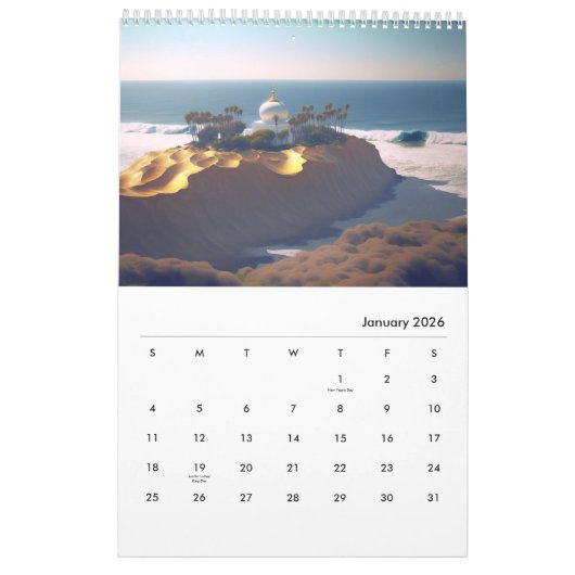 De Golden Dome: Gateway to the Zee Kalender (Jan 2026)