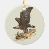 De Golden Eagle (Aquila chrysaetos) NY Bird Afbeel Keramisch Ornament (Achterkant)