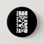 De Golden Era Zane Bodybuilding Ronde Button 5,7 Cm (Voorkant)