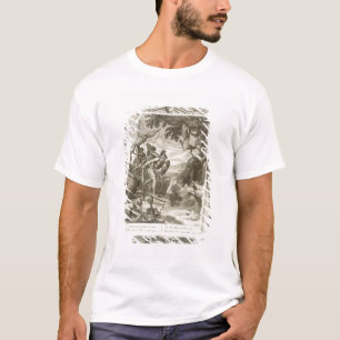 De Golden Fleece Won van Jason (graving) T-shirt