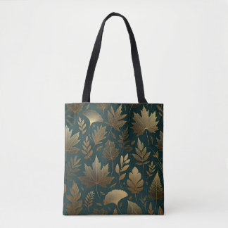 De 'Golden Foliage' Luxe Canvas tas voor Herfst