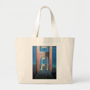 De Golden Gate Bridge 1992 Grote Tote Bag
