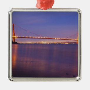 De Golden Gate Bridge bij schemering vanuit Kirby  Metalen Ornament