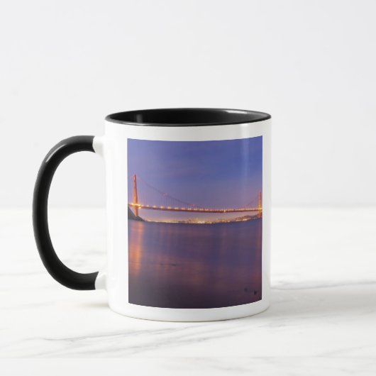 De Golden Gate Bridge bij schemering vanuit Kirby Mok (Links)