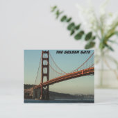De Golden Gate Bridge Briefkaart (Staand voorkant)