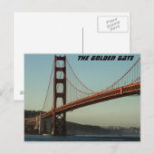 De Golden Gate Bridge Briefkaart (Voorkant / Achterkant)