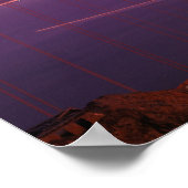 De Golden Gate Bridge kort na zonsondergang, Poster (Hoek)
