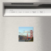 De Golden Gate Bridge Magneet (Insitu (Vaatwasser))