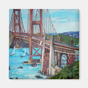 De Golden Gate Bridge - Magnet