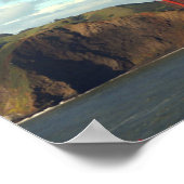 De Golden Gate Bridge Poster (Hoek)