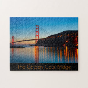 De Golden Gate Bridge 's nachts Legpuzzel