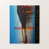 De Golden Gate Bridge 's nachts Legpuzzel (Verticaal)