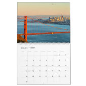 De Golden Gate Bridge San Francisco Kalender (Jan 2027)