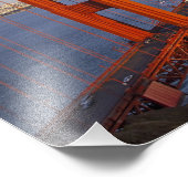 De Golden Gate Bridge van de Marin Foto Afdruk (Hoek)