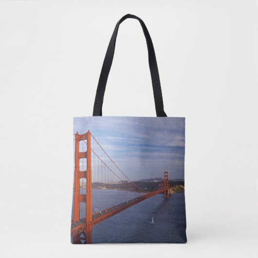 De Golden Gate Bridge van de Marin Tote Bag (Voorkant)