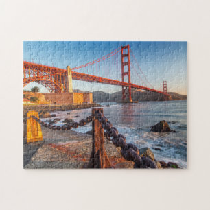 De Golden Gate Bridge van het Fort Point Legpuzzel