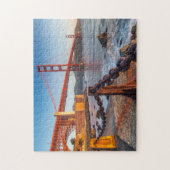 De Golden Gate Bridge van het Fort Point Legpuzzel (Verticaal)
